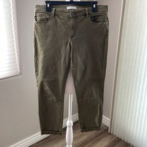 Loft Ladies Modern Skinny Crop jeans